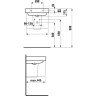 Полупьедестал для раковины LAUFEN PRO S 8.1996.3.000.000.1
